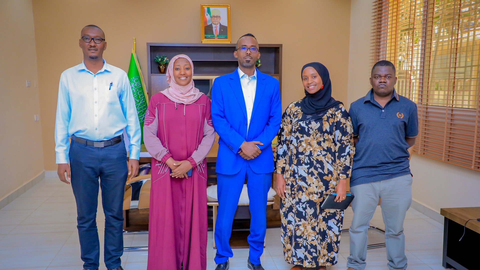 A Team of Experts from Uganda Visit Hargeisa Water Agency